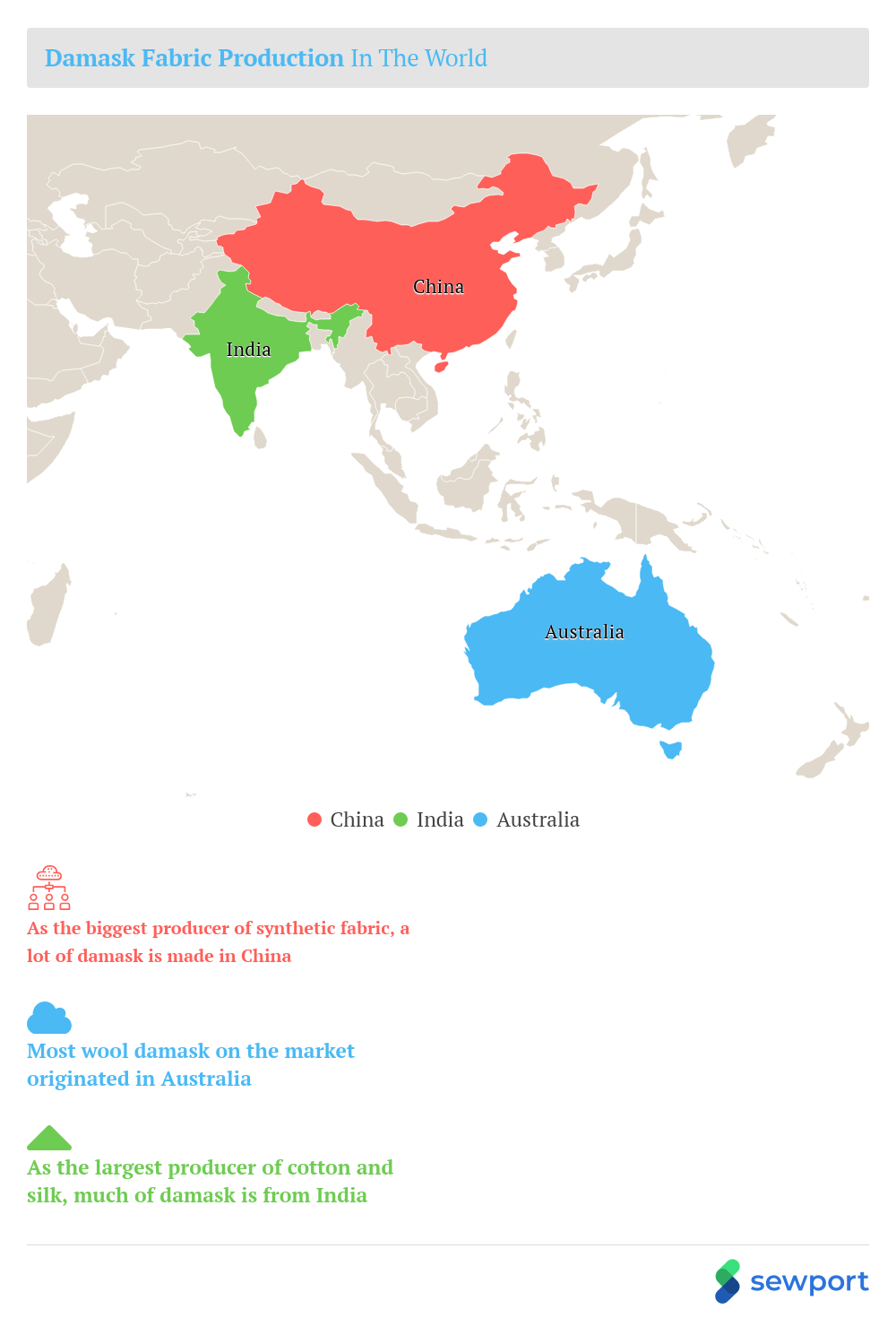 What is Damask Fabric Properties, How its Made and Where Sewport